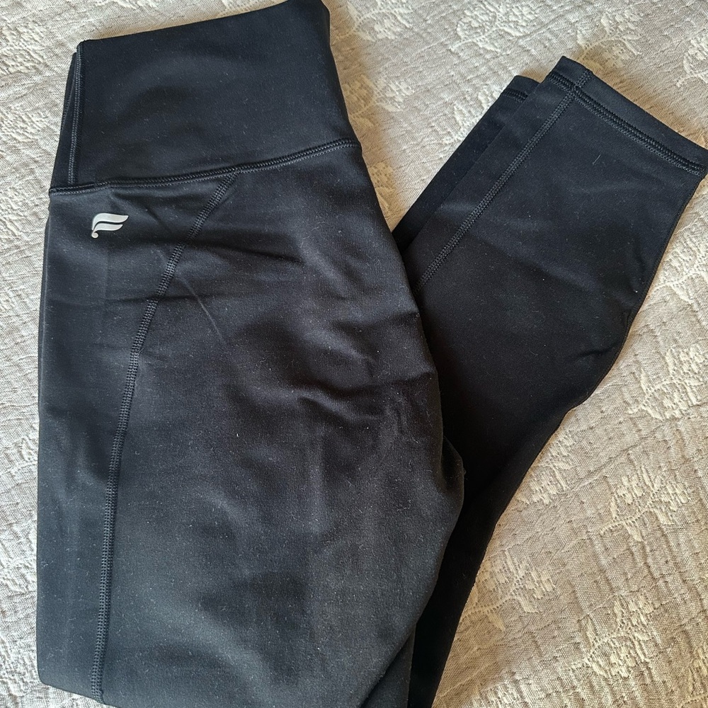 Fabletics PowerHold Black Leggings NWOT